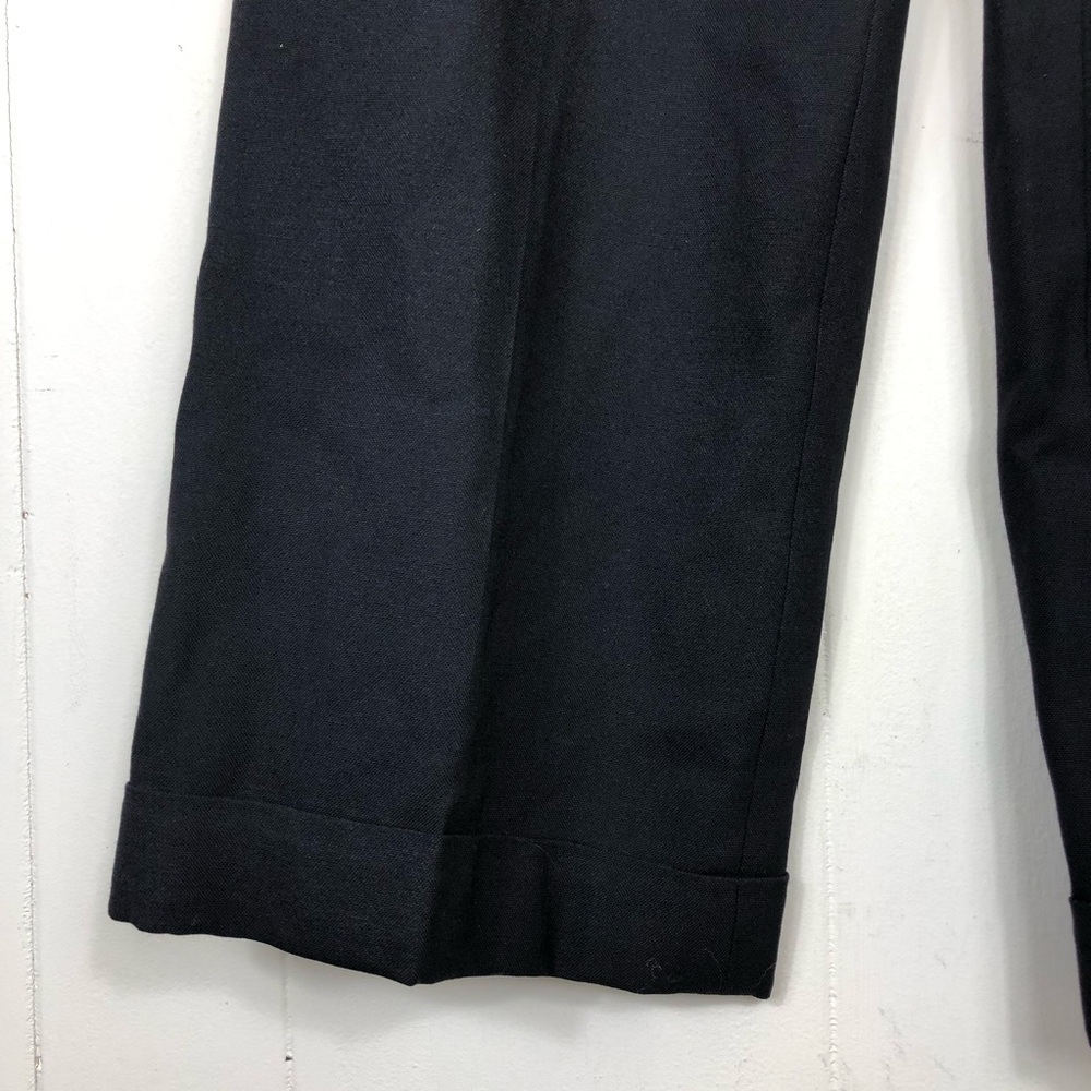 Tory Burch Wool Wide Leg Trousers Sz 6 - Picture 6 of 14